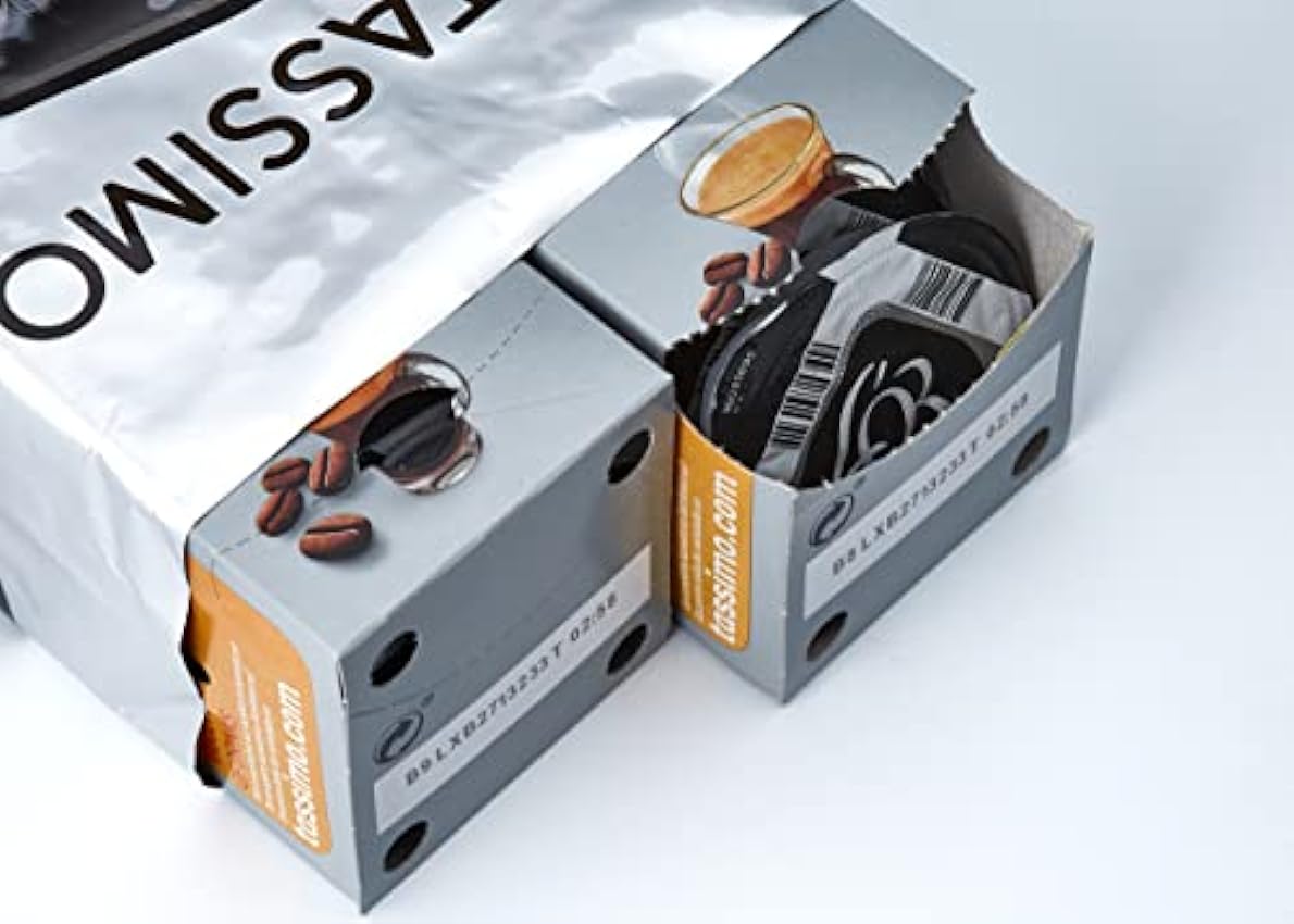 Tassimo Cafe L´OR Espresso Lungo Profondo - Intensite 8 - 80 Capsulas (T DISCs) compatible avec cafetiere Tassimo Bosch - 5 paquets de 16 NP3GNfL5