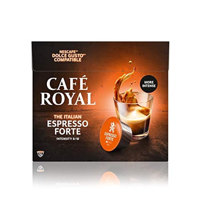 Café Royal Espresso Forte 48 capsules Compatibles avec 