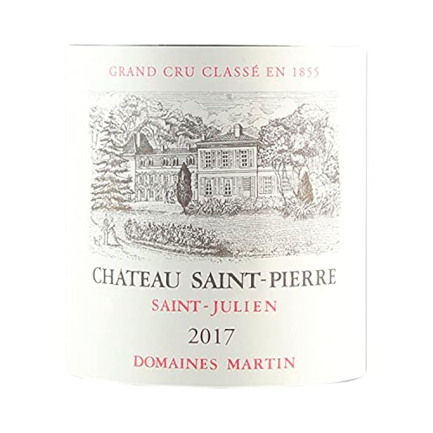 Château Saint-Pierre Saint-Julien Rouge 2017 - Vin AOC Rouge de Bordeaux - 75cl - Cépages Cabernet Sauvignon, Merlot - 13/20 Jancis Robinson o9XfT4j7