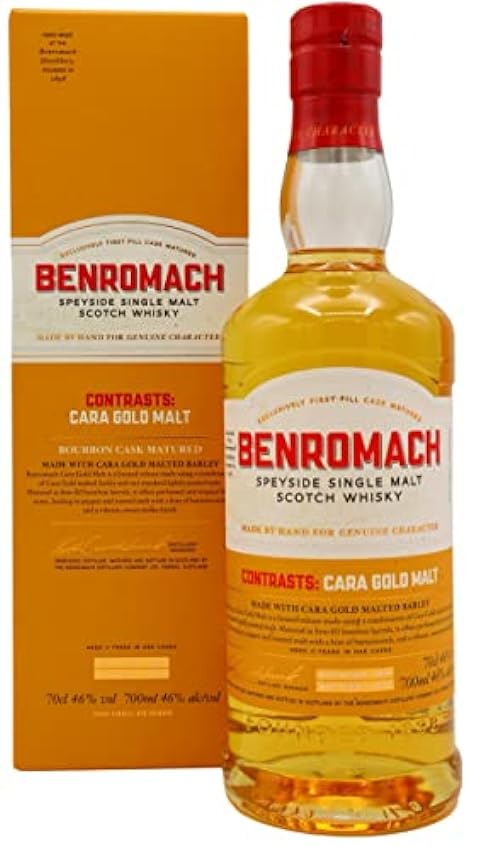 Benromach CARA GOLD Speyside Single Malt Scotch Whisky 46% Vol. 0,7l in Giftbox lMMnUUVm