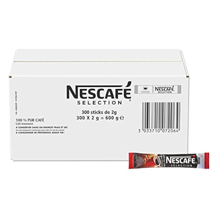 NESCAFÉ SÉLECTION - Café Soluble - Carton De 300 Sticks