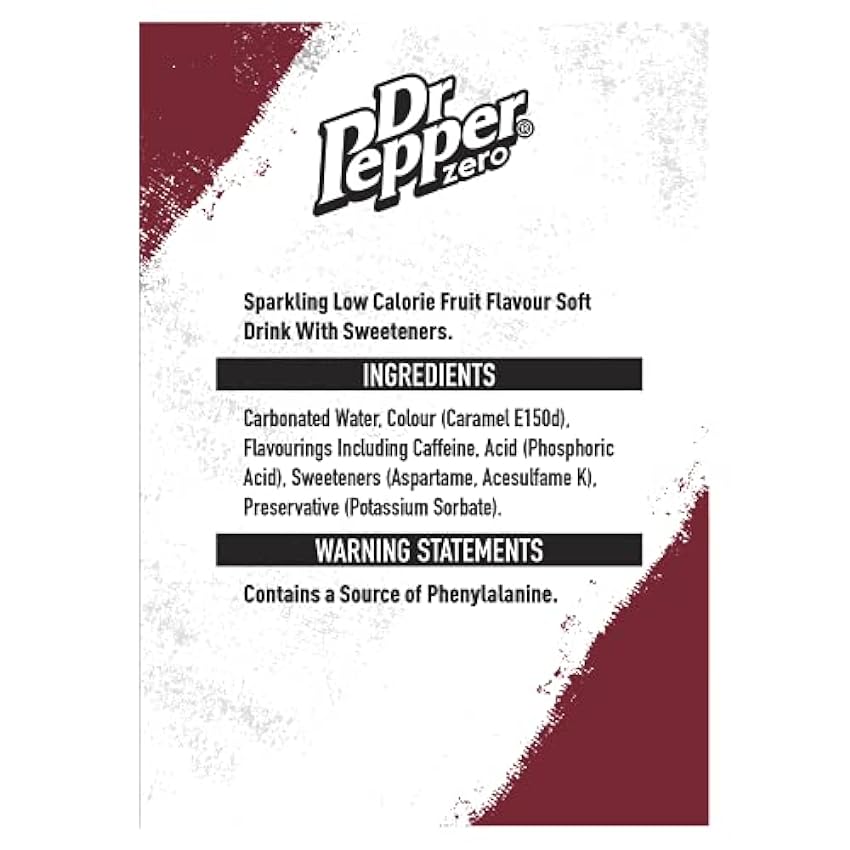 Dr. Pepper 330 ML du zéro lxDOzLZp