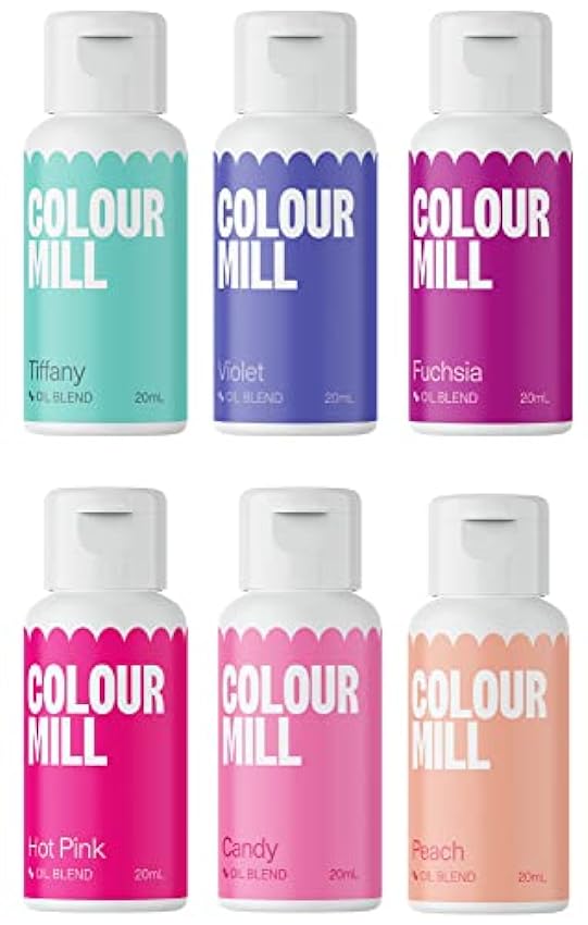 Colour Mill Fairytale Oil-Based Food Coloring, 20 Milli