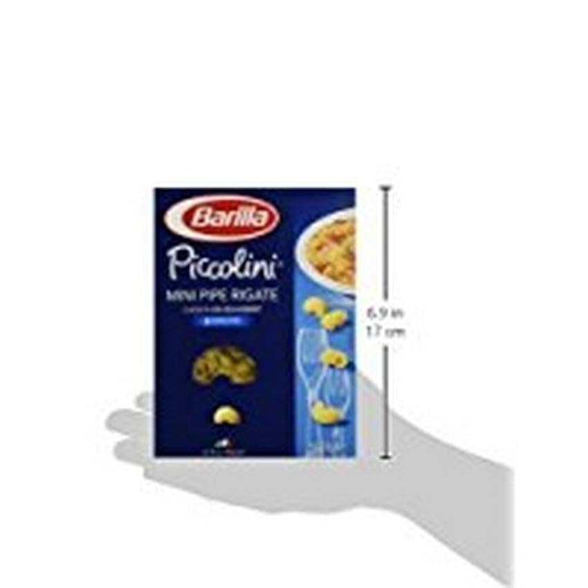 Barilla Piccolini - Mini Pipe Rigate à la semoule de blé dur cuisson rapide - 500 g - Lot de 6 oL5lagLf