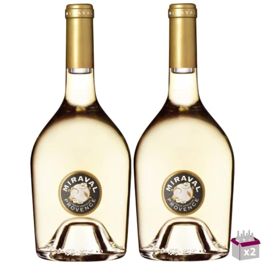 Vin blanc Miraval 2020 – AOP Côtes de Provence – 2x75cL – 13° LCSTgicV