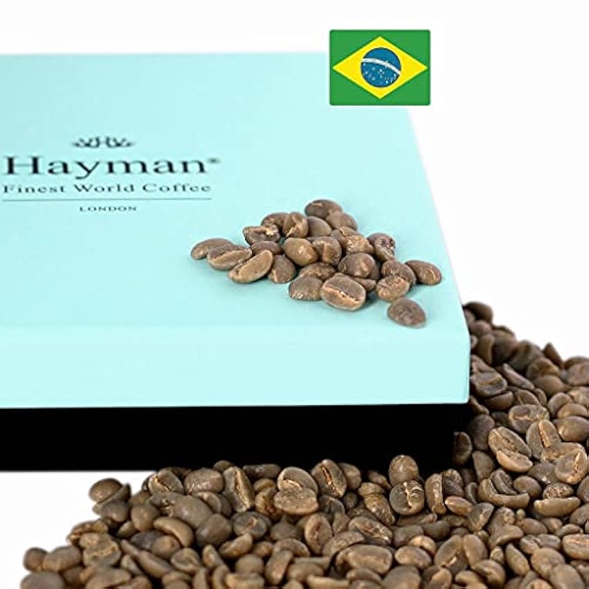 Café brésilien lauréat du prix Cup of Excellence - Grains de café vert - Niveau de torréfaction: non torréfié - Unité de comptage: 1 x 100g/3.5oz MZuUeLp4