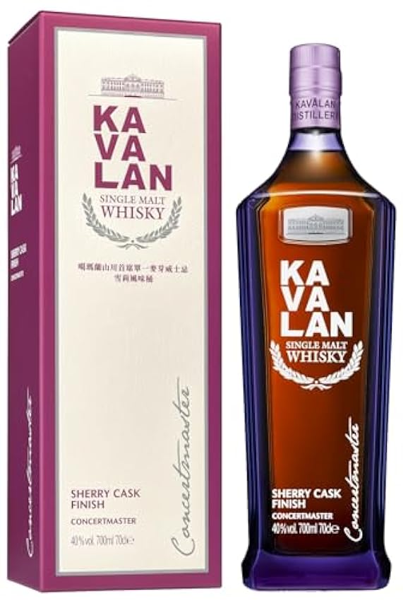 Kavalan CONCERTMASTER Single Malt Whisky Sherry Cask Fi