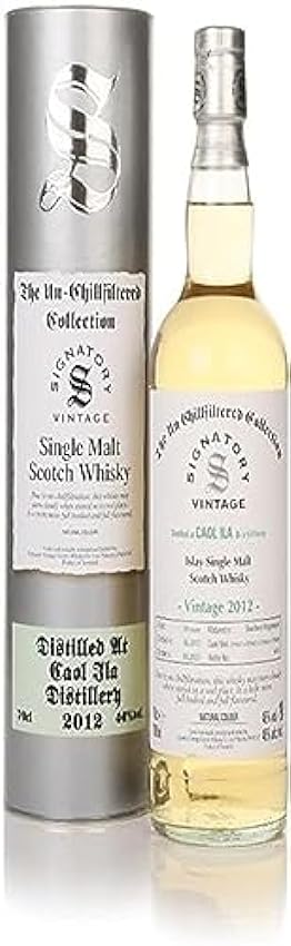 Signatory Vintage CAOL ILA 10 Years Old The Un-Chillfiltered Vintage 2012 46% Vol. 0,7l in Giftbox OoAlJWRZ