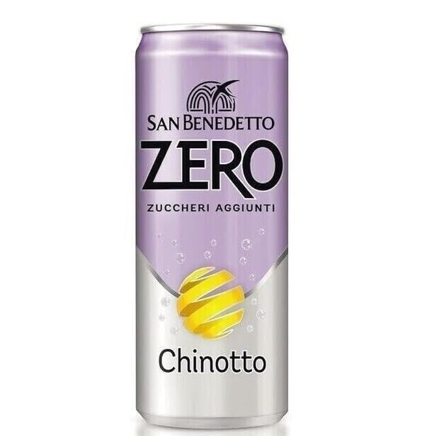 San Benedetto Chinotto Zero Lot de 48 boissons rafraîch