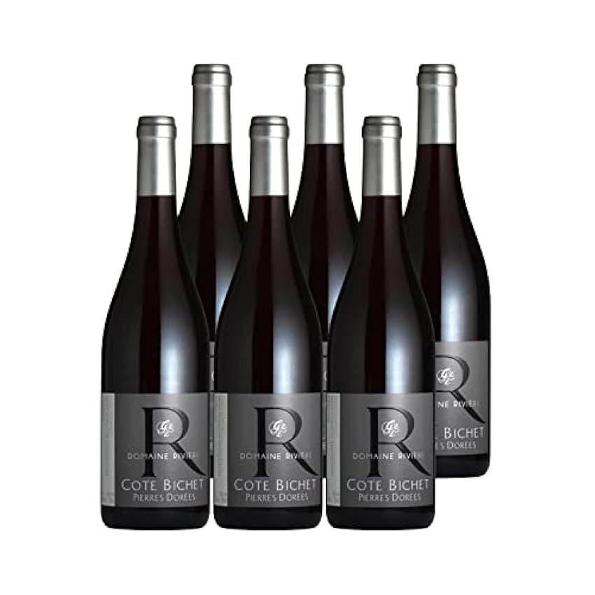 Beaujolais Côte Bichet Pierres Dorées - Rouge 2018 - Domaine Rivière - Vin Rouge du Beaujolais (6x75cl) HVE lxKwTtRA