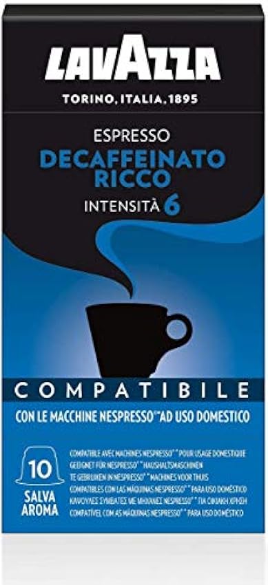 Lavazza , 100 capsules compatibles Nespresso, Ricco déc