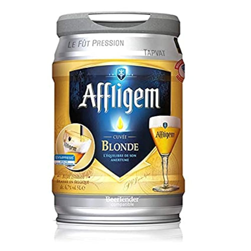 Affligem Fût de Bière blonde - 5L - Compatible Beertend