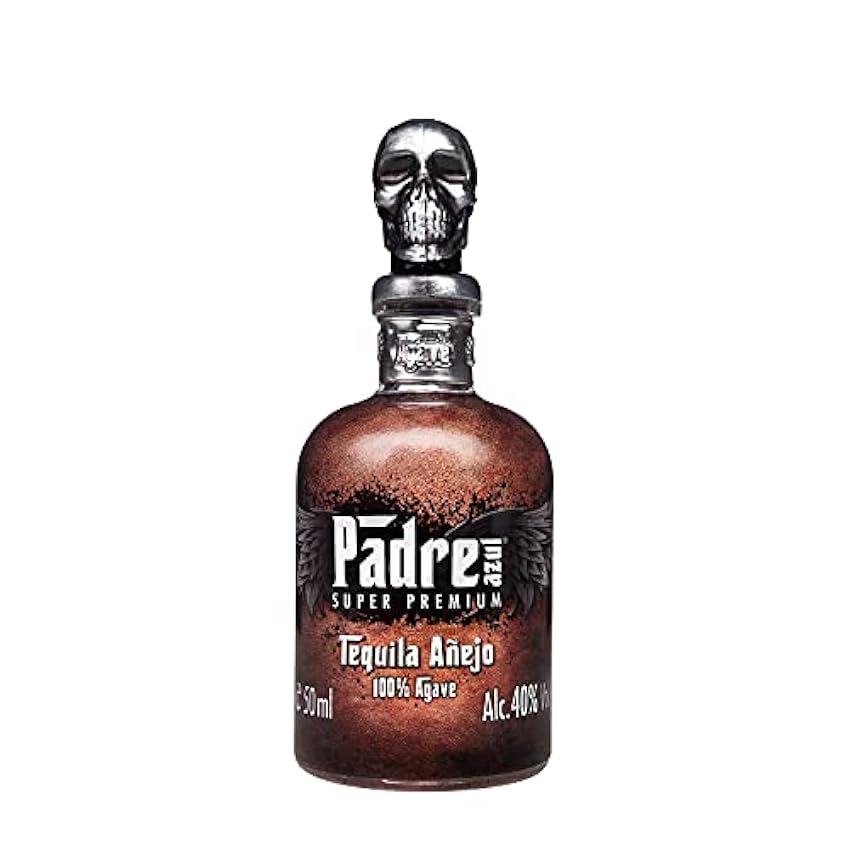 Padre Azul Tequila Añejo 40% 50ml • Tequila Premium Fabriqué au Mexique • Tequila Añejo fine pour le pur plaisir même avec un bon cigare LbezLJy9
