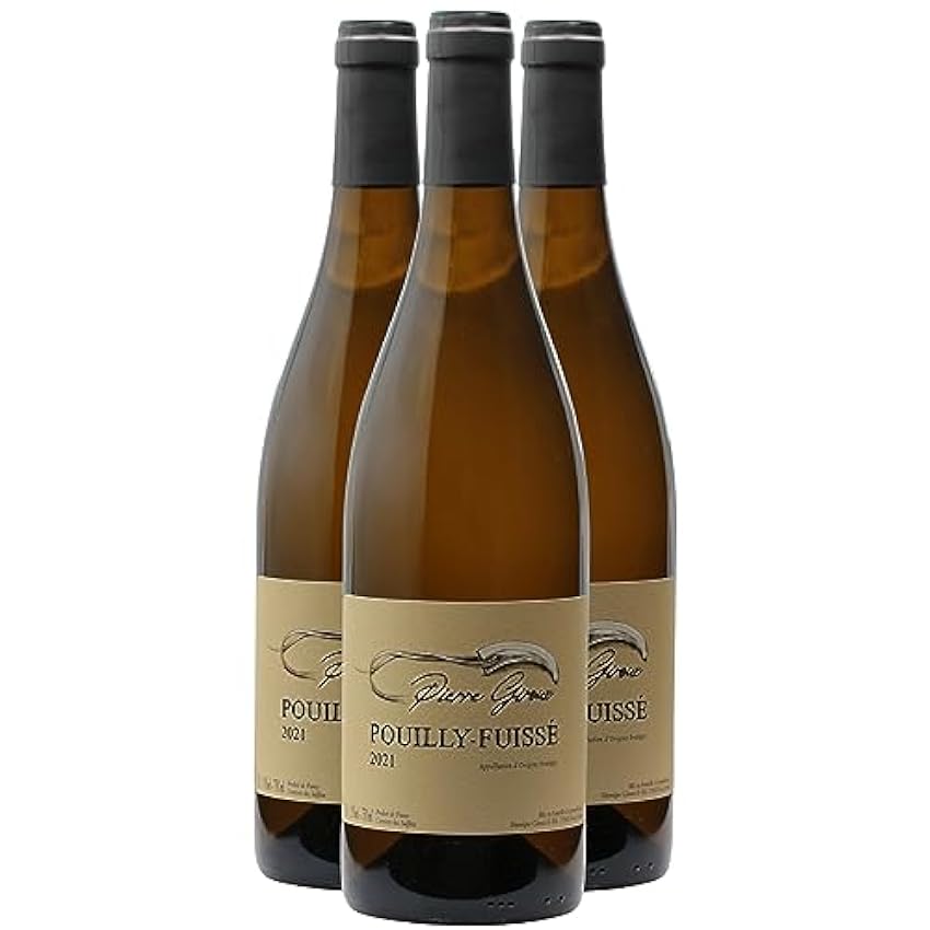 Pouilly-Fuissé - Blanc 2021 - Domaine Pierre et Véronique Giroux - Vin Blanc de Bourgogne (3x75cl) oaLMxOTY