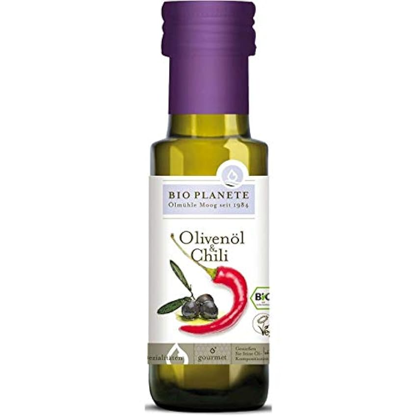 Bio Planete Würzöl Olivenöl & Chili MmqldiBw