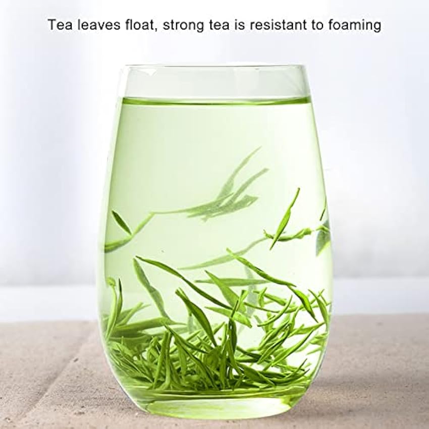 Thé vert chinois, forme de longue bande de perte de poids de thé vert Maojian réfrigéré pour soins de santé pour la maison nwzwXH5O