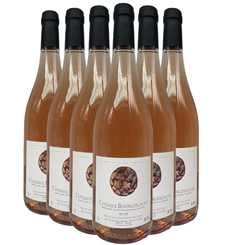Côteaux Bourguignons - Rosé 2022 - Cave de Fleurie - Vin Rosé de Bourgogne (6x75cl) nQ5IWQur