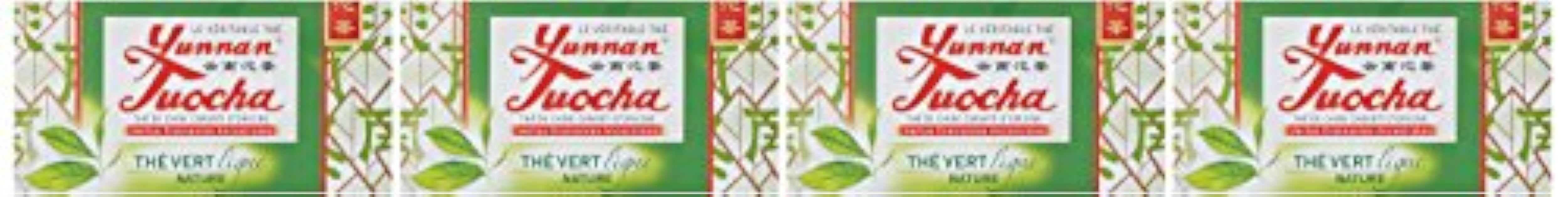 Yunnan Tuocha Thé Vert Nature 20 infusettes - Lot de 4 nHcJlPaw