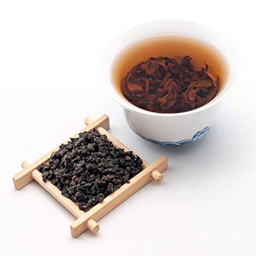 Oriarm 500g / 17.64oz Gaba Oolong Thé Feuilles Mobiles - Taiwan High Mountain Thé Noir Oolong - Taiwanese Alishan Oolong Black Tea Leaves O3PSLGxa