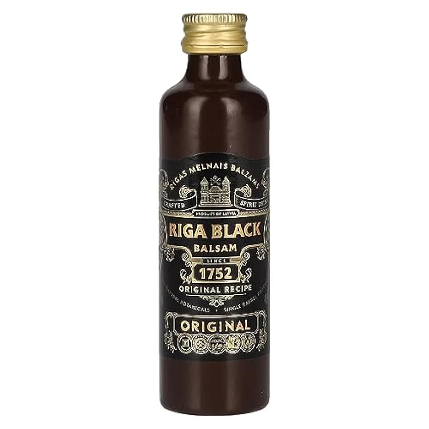 Riga Black Balsam 1752 ORIGINAL Recipe 45% Vol. 0,04l M