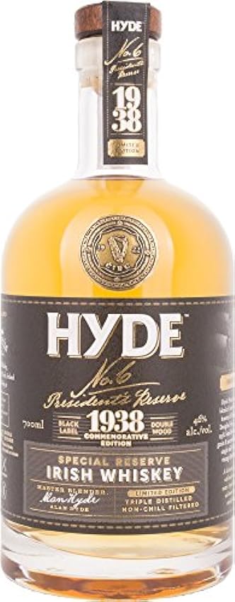 Hyde No.6 The President Reserve 1938 Irish Whisky Editi