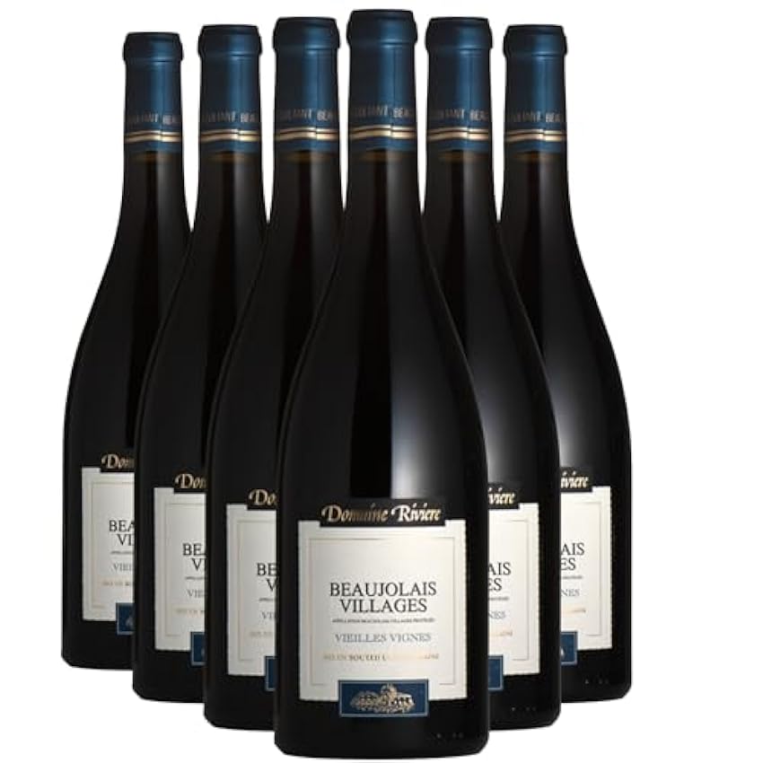 Beaujolais Vieilles Vignes - Rouge 2019 - Domaine Rivière - Vin Rouge du Beaujolais (6x75cl) HVE mBF8ym6d