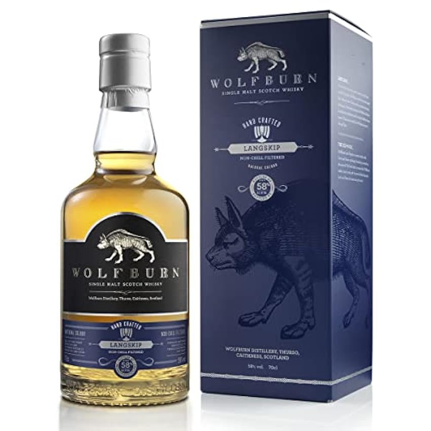 Wolfburn LANGSKIP Single Malt Scotch Whisky 58% Vol. 0,