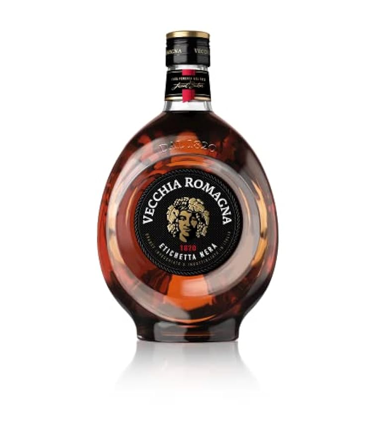 VECCHIA ROMAGNA - Etichetta Nera - Brandy - 38% Alcool 