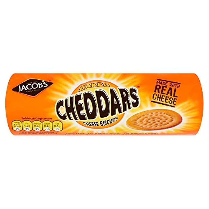 Cheddars Jacob´s Baked Cheese - 150 g - Lot de 4 L