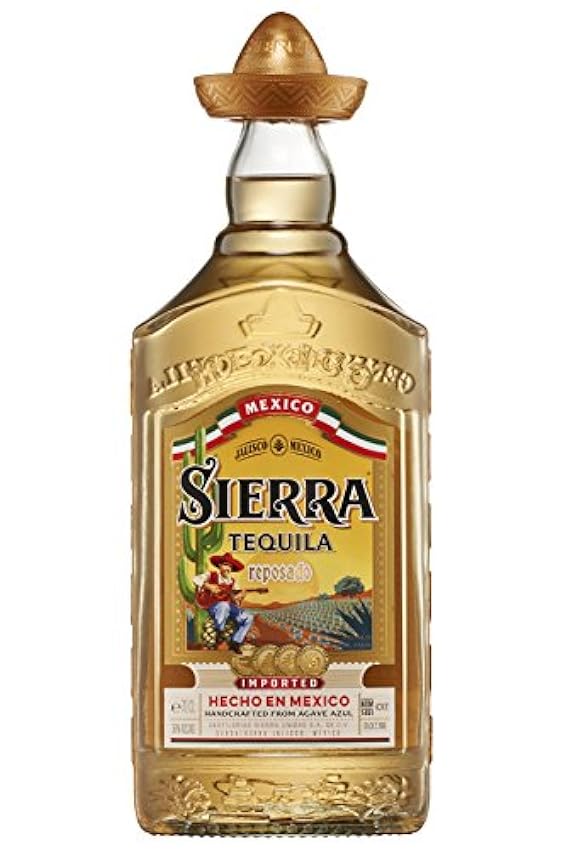 SIERRA TEQUILA - Reposado - Tequila Mixto - 38 % Alcool - Origine : Mexique/Jalisco - 70 cl nT03Pir1