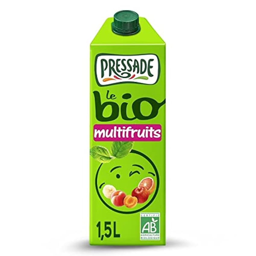PRESSADE - Nectar Bio Multifruits 1.5L - Lot De 4 - Off