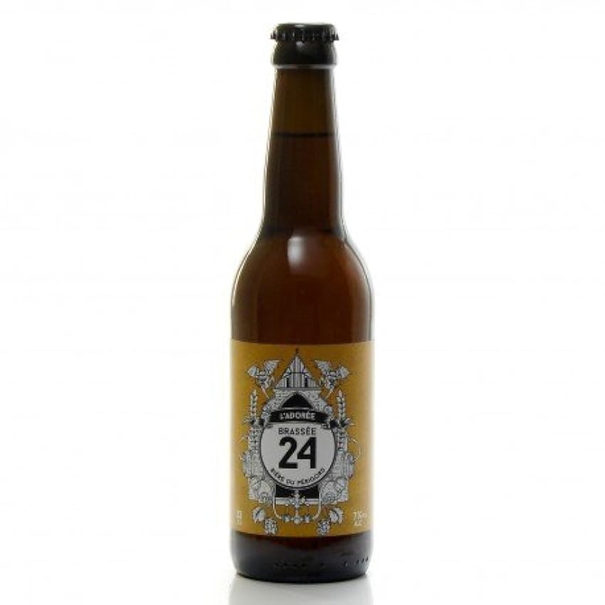 Bière Brassée 24 blonde l´Adorée Brasserie Artisanale de Sarlat 33cl nbzGc8o3