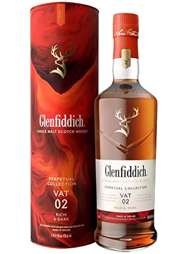 Glenfiddich Perpetual Collection Vat 2 + GP 1,0L (43% V