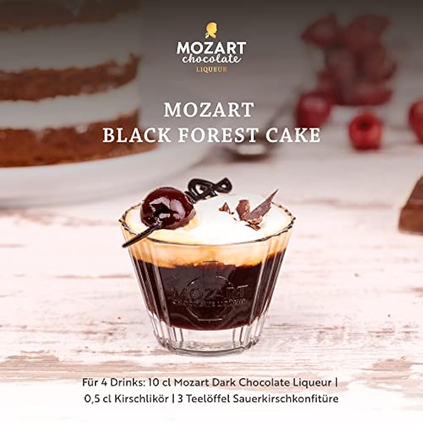 Mozart Dark Chocolat Cream Liqueur , Liqueur De Chocolat Autrichienne lZNGPSYj