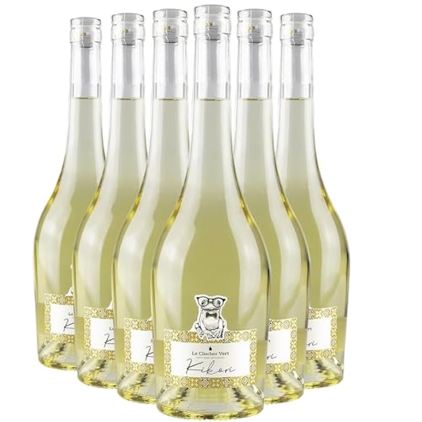 Pays d´Oc Kikori - Blanc 2022 - Clocher Vert - Vin Blanc du Languedoc - Roussillon (6x75cl) kSPMxACG