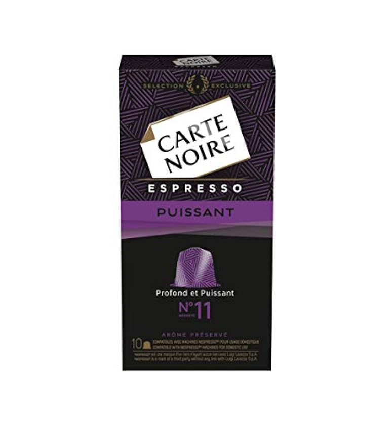Carte Noire Espresso N7 Classique - 120 Capsules Compatibles Nespresso (Lot de 4 x 30) OPFbsqCT