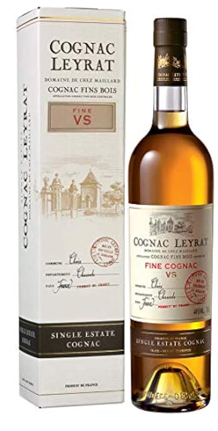Leyrat, Cognac Fine VS 70cl, 40% alc, Single Estate Cog