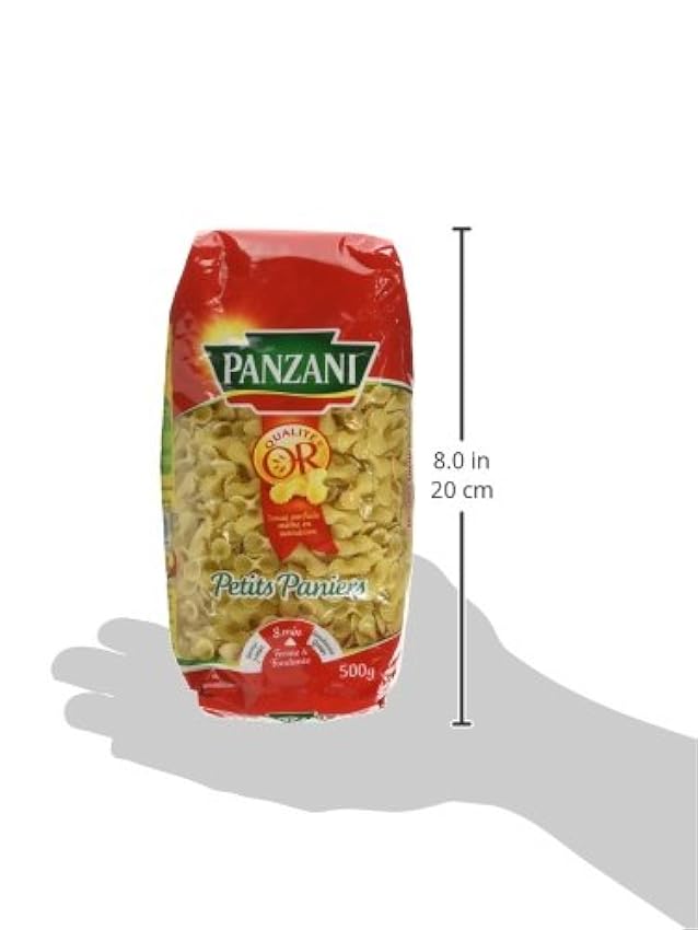 Panzani Pâtes Petits Paniers 500 g - Lot de 6 LbvoXwIq