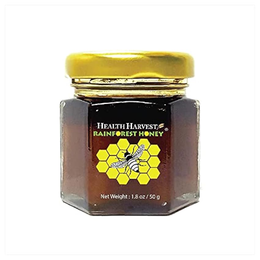 Tualang Gold Honey (goût amer) 50g | Activité totale 10+ | Pollen 200+ | Choix suprême pour la thérapie adjuvante | Plusieurs récompenses gagnées mMN95PRs