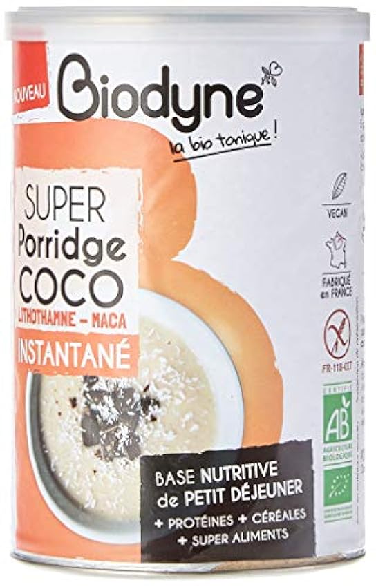 Biodyne Super Porridge Coco 280 G LVw9XJMs