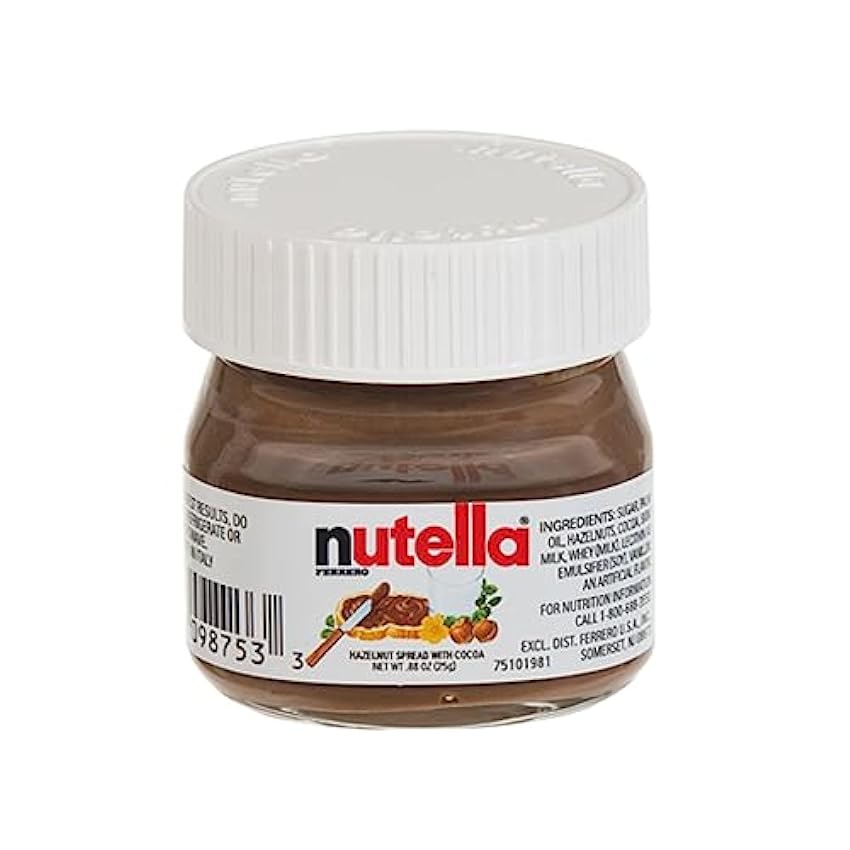 Pâte à tartiner mini-pot Nutella 25 g (64x25g) NOE6zkJA