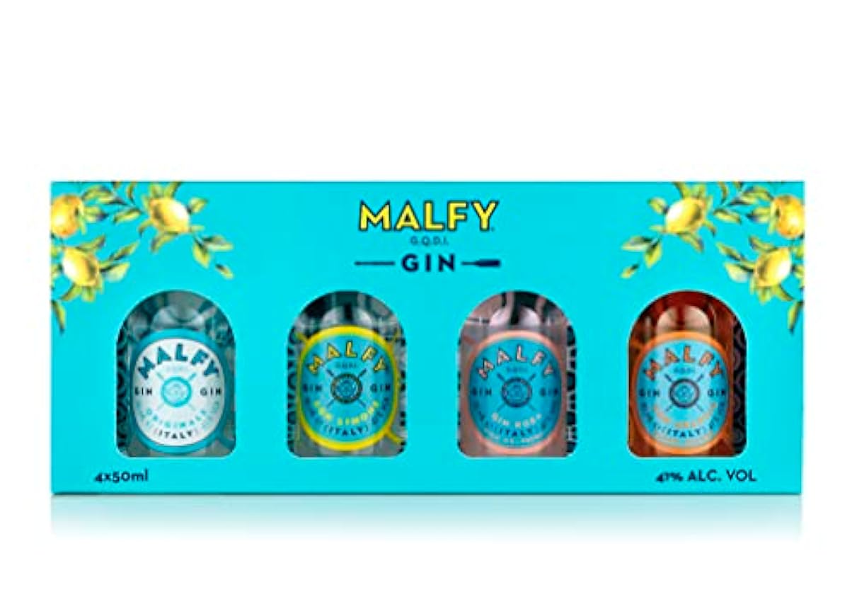 Malfy Gin Mini Set 41% Vol. 4x0,05l PET nP8xxter