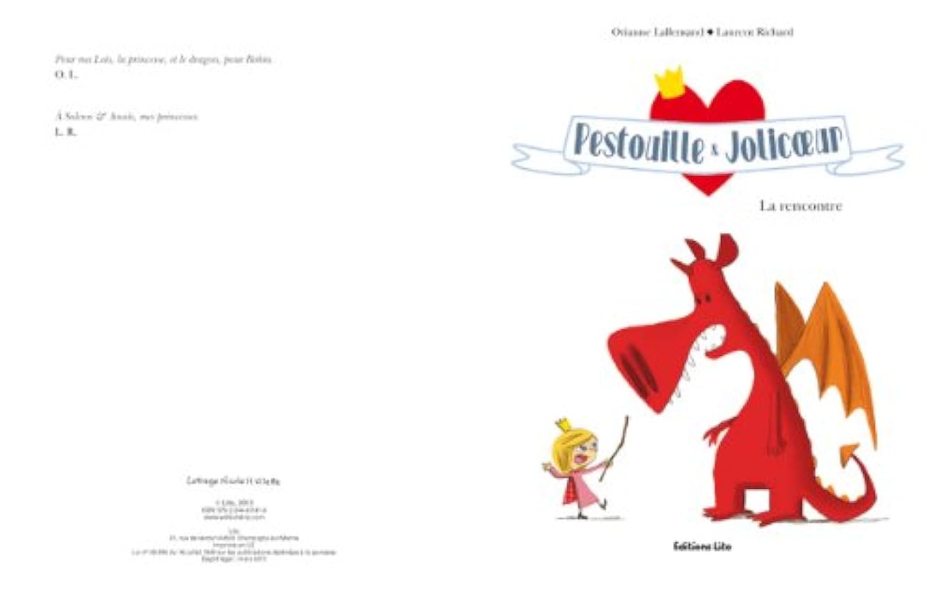 Collection Pestouille et Jolicoeur : la Rencontre - De 5 à 7 ans   Broché – 1 mars 2013 nqAu7ldT