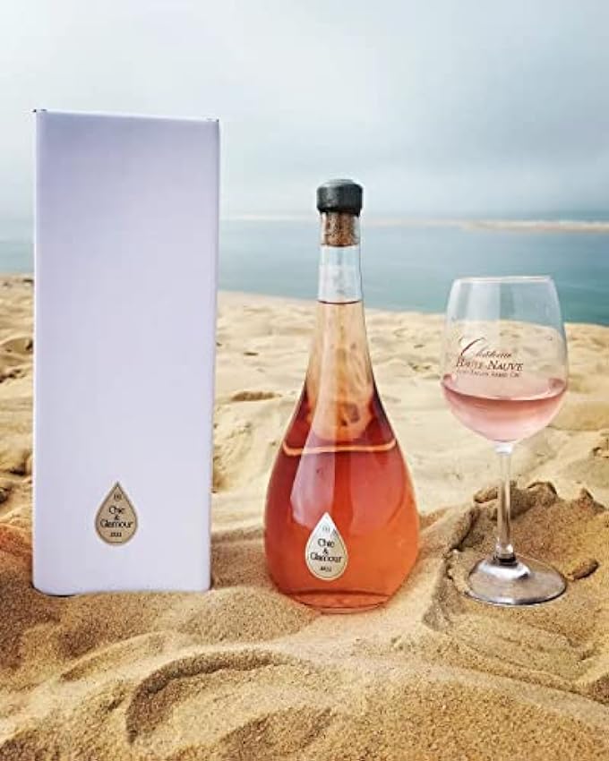 Chic & Glamour - Bordeaux Rosé - Bouteille Goutte d´Eau - Pack de 1/2 / 3/4 / 6/12 ou 18 bouteilles (2) mIO625px