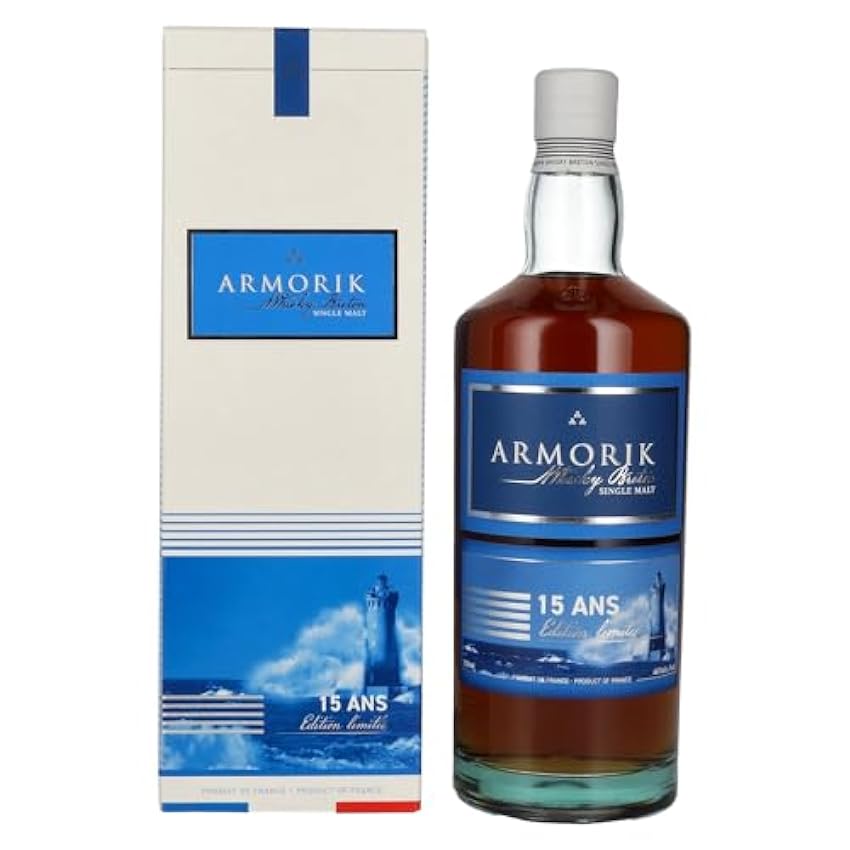 Armorik 15 Ans Whisky Breton Single Malt Edition Limité