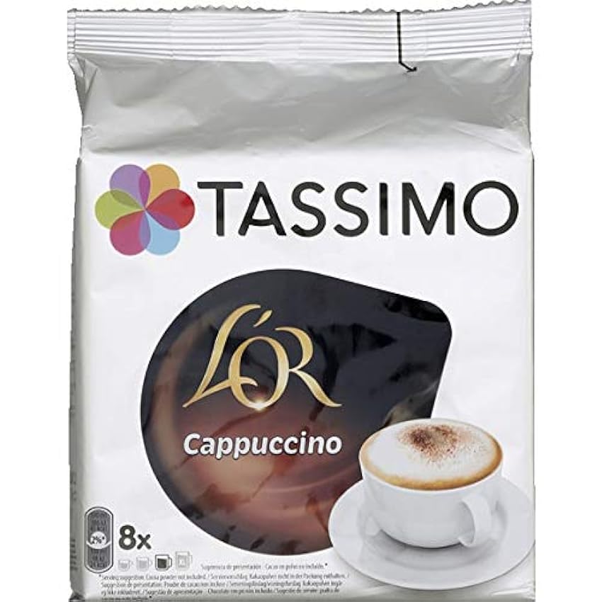 Tassimo - Dosettes Café Cappuccino - 104G - Lot De 3 - 