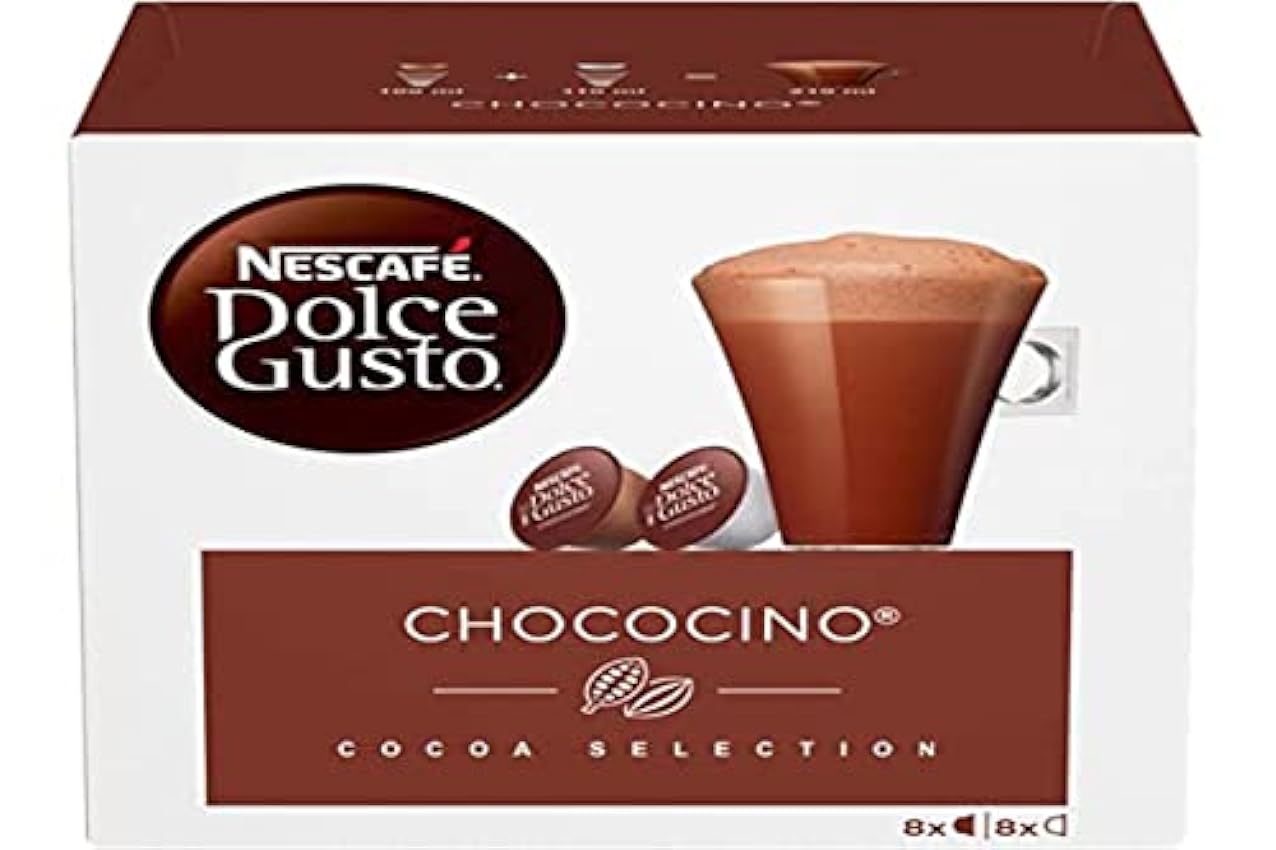 Nescafé Dolce Gusto Chococino - Chocolat - 96 Capsules (Pack de 6 boîtes x 16) n6Ge3ePR