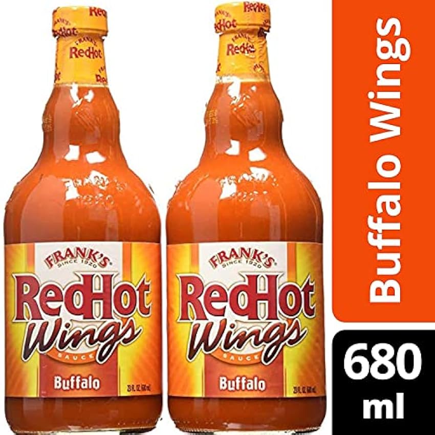 Frank´s Redhot Buffalo Wing Sauce 680 ml (Pack of 2) m6Ekjvp5