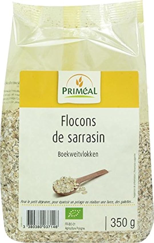 Priméal - BIO - Flocons de Sarrasin 0.35 g 1 Unité LrvP