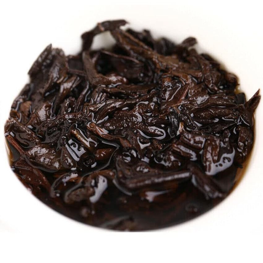 357g Soleil Brûlant Thé Puer Noir Chine Original Thé Pu-erh Naturel et Organique Thé Pu´er sans Additifs Thé Puerh LxsPTCbV